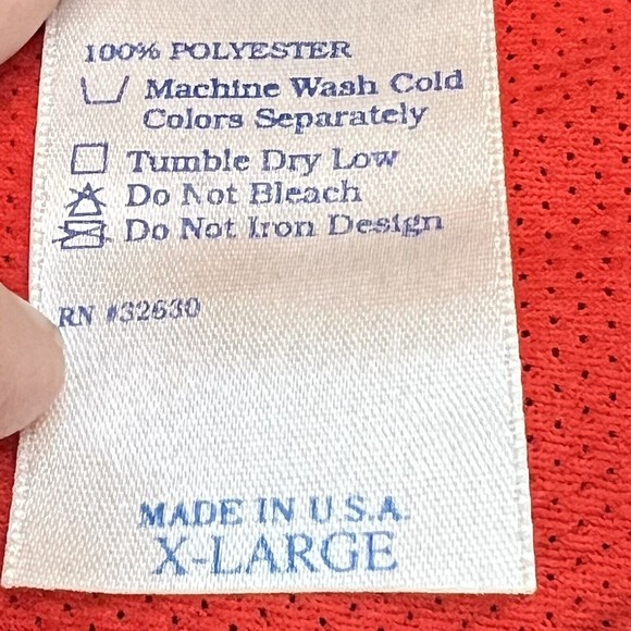 VTG 1993 Cincinnati Reds MLB Ringer Baseball T shirt Size XL Made in USA RARE - Picture 6 of 10